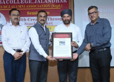 Seminar on Wealth Creation Through Stock Market