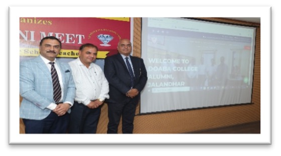 Launching of Alumni Website 